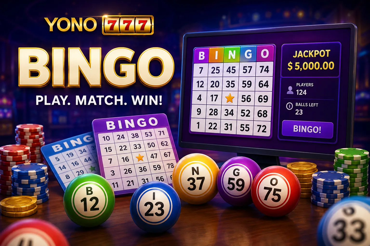 Bingo Online at Yono 777